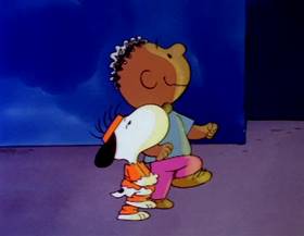 Screenshots from the 1984 Bill Melendez Productions cartoon It