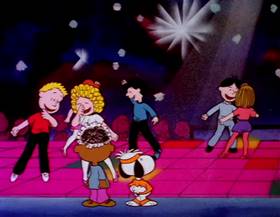 Screenshots from the 1984 Bill Melendez Productions cartoon It
