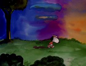 Screenshots from the 1984 Bill Melendez Productions cartoon It