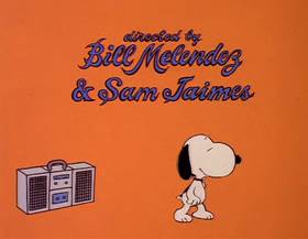 Screenshots from the 1984 Bill Melendez Productions cartoon It