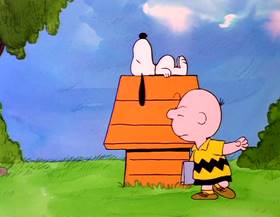 Screenshots from the 1984 Bill Melendez Productions cartoon It