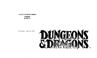 Storyboards from the 1984 Marvel Productions cartoon The Girl Who Dreamed Tomorrow