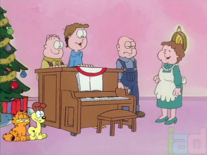 Garfield Rome A Garfield Christmas (1987) - The Internet Animation Database