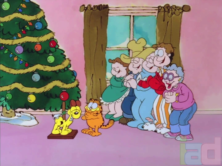 Garfield Rome A Garfield Christmas (1987) - The Internet Animation Database