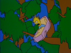 Screenshots from the 1987 Gracie Films cartoon Good Night