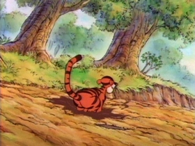 Screenshots from the 1988 Disney Television Animation cartoon Stripes