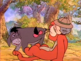 Screenshots from the 1988 Disney Television Animation cartoon Stripes