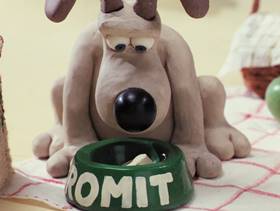 Screenshots from the 1989 Aardman cartoon A Grand Day Out