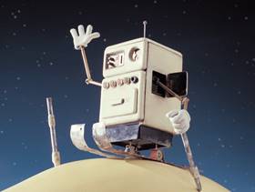 Screenshots from the 1989 Aardman cartoon A Grand Day Out