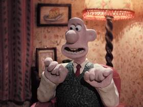 Screenshots from the 1989 Aardman cartoon A Grand Day Out