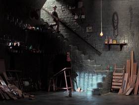 Screenshots from the 1989 Aardman cartoon A Grand Day Out