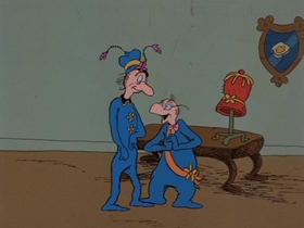 Screenshots from the 1989 Bakshi Animation cartoon The Butter Battle Book