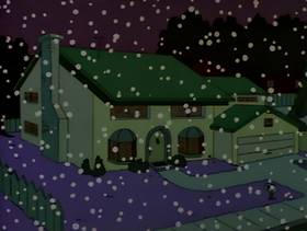 Screenshots from the 1990 Gracie Films cartoon Bart Gets an F