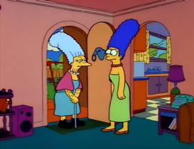 Screenshots from the 1990 Gracie Films cartoon Bart vs. Thanksgiving