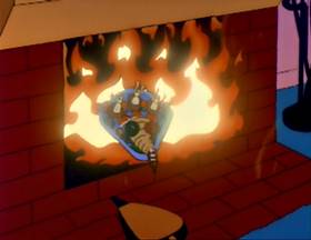 Screenshots from the 1990 Gracie Films cartoon Bart vs. Thanksgiving