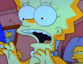 Screenshots from the 1990 Gracie Films cartoon Bart vs. Thanksgiving