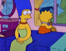 Screenshots from the 1990 Gracie Films cartoon Bart vs. Thanksgiving