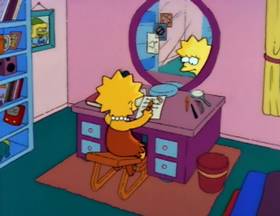 Screenshots from the 1990 Gracie Films cartoon Bart vs. Thanksgiving