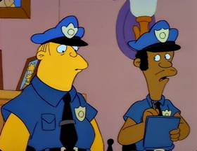 Screenshots from the 1990 Gracie Films cartoon Bart vs. Thanksgiving