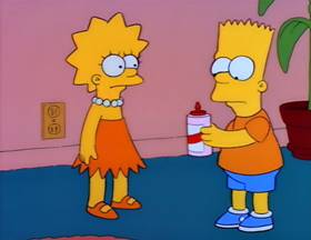 Screenshots from the 1990 Gracie Films cartoon Bart vs. Thanksgiving