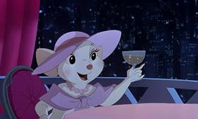 Screenshots from the 1990 Disney cartoon The Rescuers Down Under