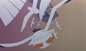 Screenshots from the 1990 Disney cartoon The Rescuers Down Under