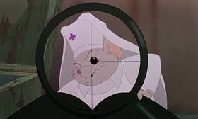 Screenshots from the 1990 Disney cartoon The Rescuers Down Under