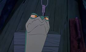 Screenshots from the 1990 Disney cartoon The Rescuers Down Under