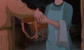 Screenshots from the 1990 Disney cartoon The Rescuers Down Under