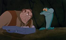 Screenshots from the 1990 Disney cartoon The Rescuers Down Under