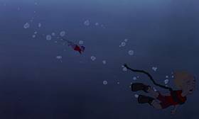 Screenshots from the 1990 Disney cartoon The Rescuers Down Under