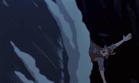 Screenshots from the 1990 Disney cartoon The Rescuers Down Under