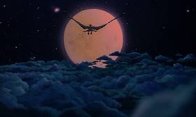 Screenshots from the 1990 Disney cartoon The Rescuers Down Under