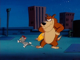 Screenshots from the 1990 Hanna-Barbera cartoon Flippin