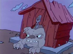 Screenshots from the 1991 Klasky Csupo cartoon Barbeque Story