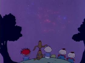 Screenshots from the 1991 Klasky Csupo cartoon Barbeque Story