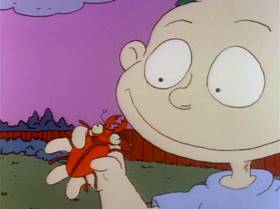 Screenshots from the 1991 Klasky Csupo cartoon Barbeque Story