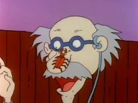 Screenshots from the 1991 Klasky Csupo cartoon Barbeque Story