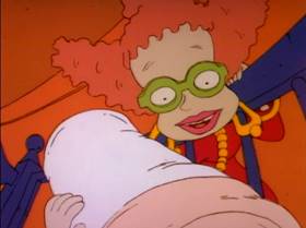 Screenshots from the 1991 Klasky Csupo cartoon Slumber Party