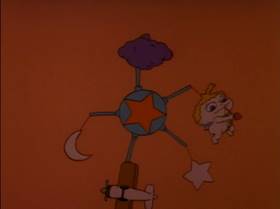 Screenshots from the 1991 Klasky Csupo cartoon Slumber Party