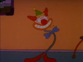 Screenshots from the 1991 Klasky Csupo cartoon Slumber Party