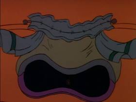 Screenshots from the 1991 Klasky Csupo cartoon Slumber Party