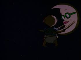 Screenshots from the 1991 Klasky Csupo cartoon Slumber Party