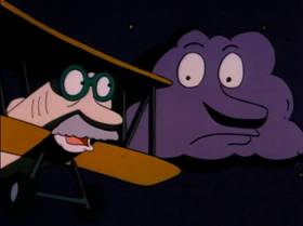 Screenshots from the 1991 Klasky Csupo cartoon Slumber Party