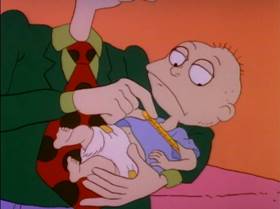 Screenshots from the 1991 Klasky Csupo cartoon Slumber Party