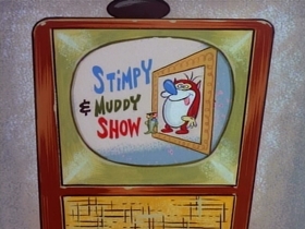 Screenshots from the 1991 Spumco cartoon The Big Shot