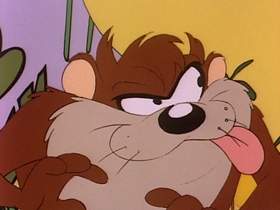 Screenshots from the 1991 Warner Bros. Television cartoon The Dog the Turtle Story