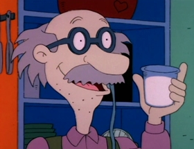 Screenshots from the 1992 Klasky Csupo cartoon The Santa Experience