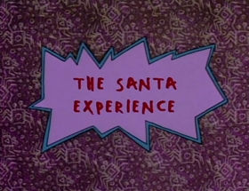 Screenshots from the 1992 Klasky Csupo cartoon The Santa Experience