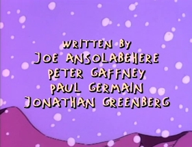 Screenshots from the 1992 Klasky Csupo cartoon The Santa Experience